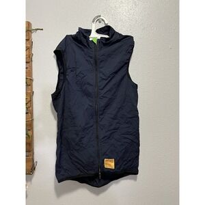 Ringtail Cycling Vest Size XS Navy Blue Green Detail Light weight packable